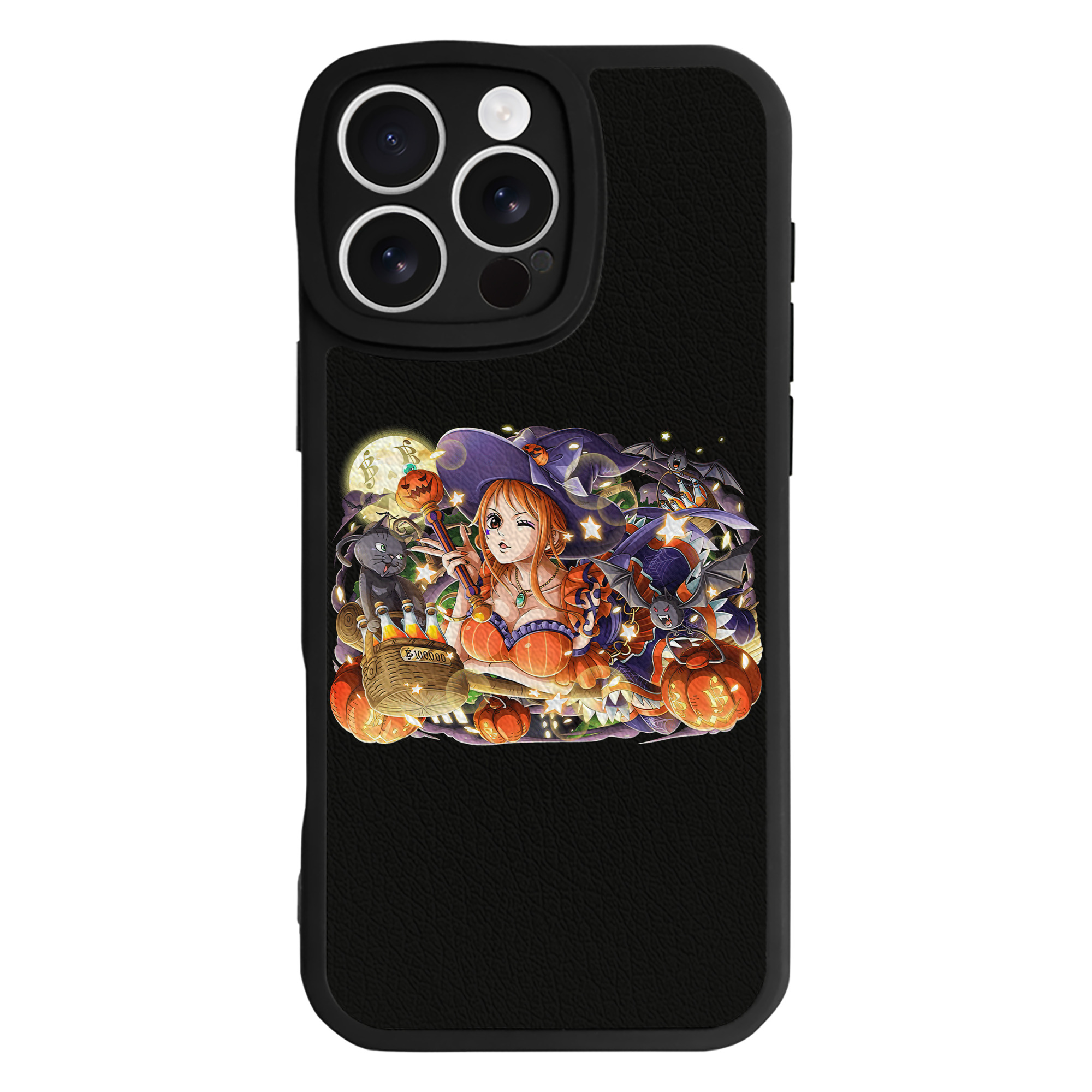 ワンピース ナミ ONE PIECE Nami 【iPhone 16シリーズ対応】シリコンスマホケース（レザー調） 材質：シリコン